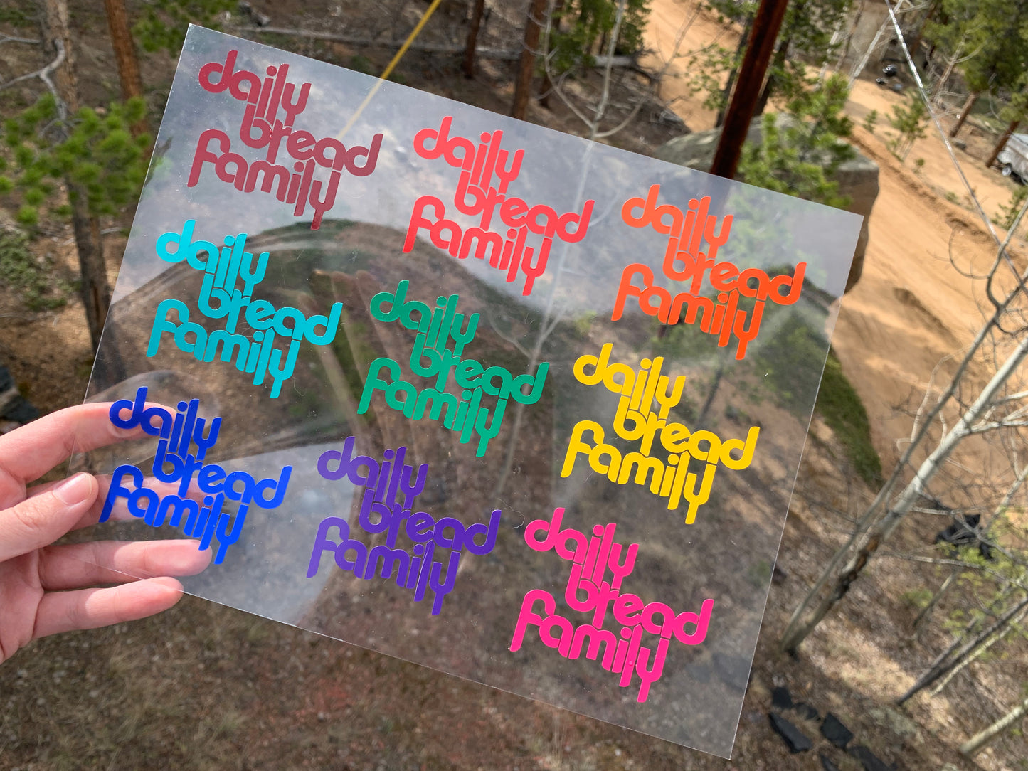 Daily Bread Family Logo - Vinyl Decals