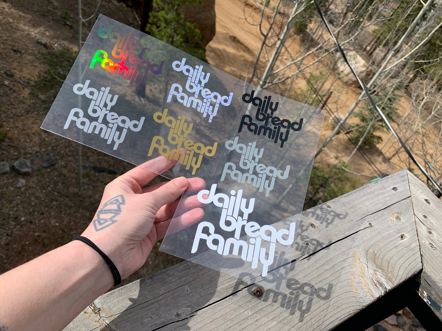 Daily Bread Family Logo - Vinyl Decals