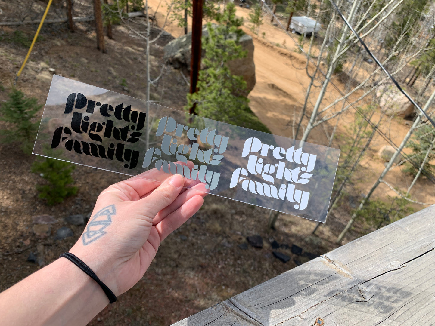 Pretty Lights Family Logo - Vinyl Decals