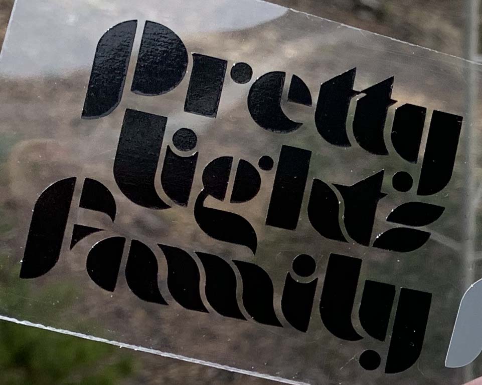 Pretty Lights Family Logo - Vinyl Decals
