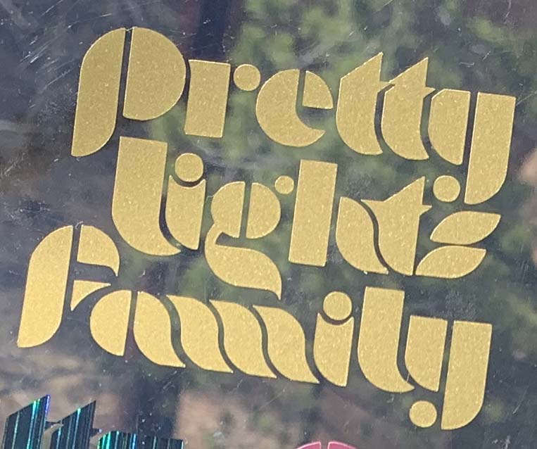 Pretty Lights Family Logo - Vinyl Decals