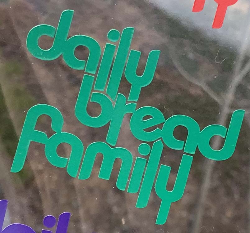 Daily Bread Family Logo - Vinyl Decals