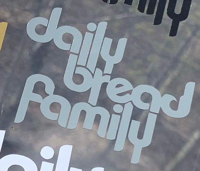 Daily Bread Family Logo - Vinyl Decals