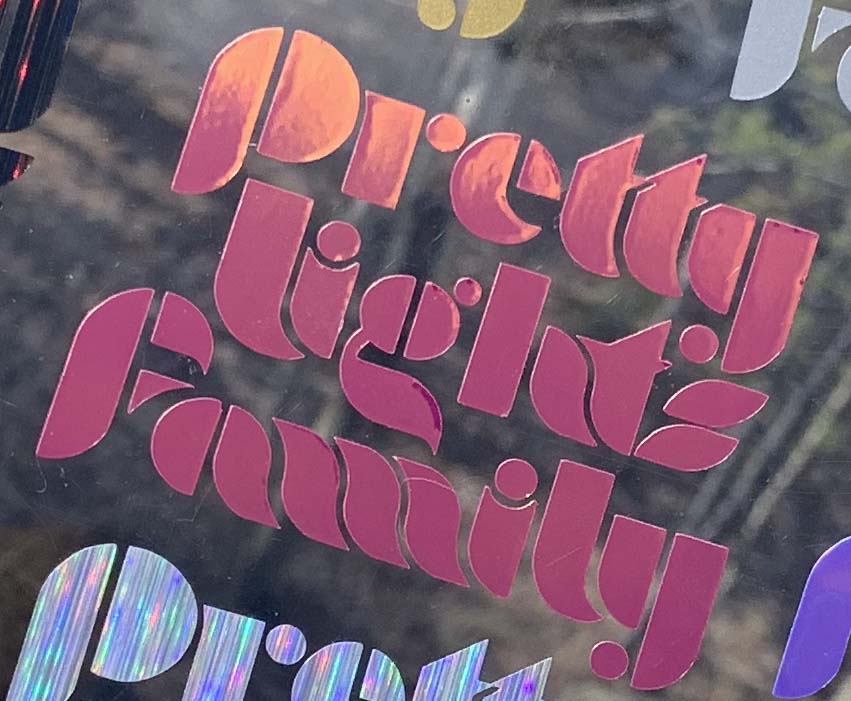 Pretty Lights Family Logo - Vinyl Decals