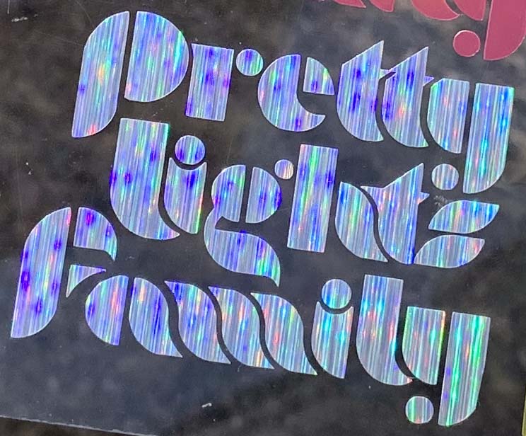 Pretty Lights Family Logo - Vinyl Decals
