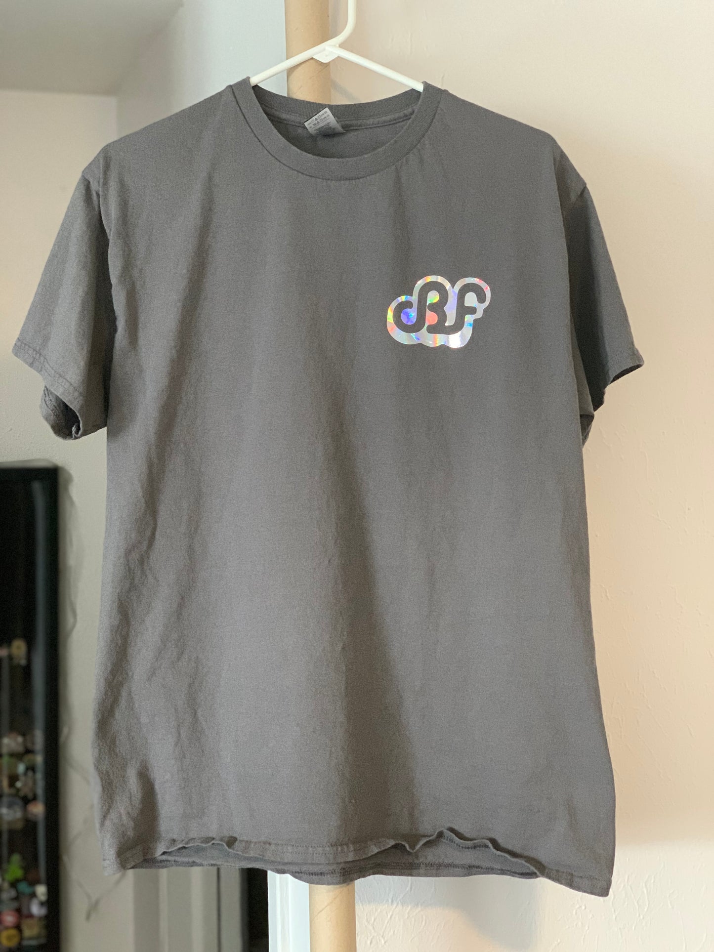 Daily Bread Family-Silhouette-Large-Charcoal Tee