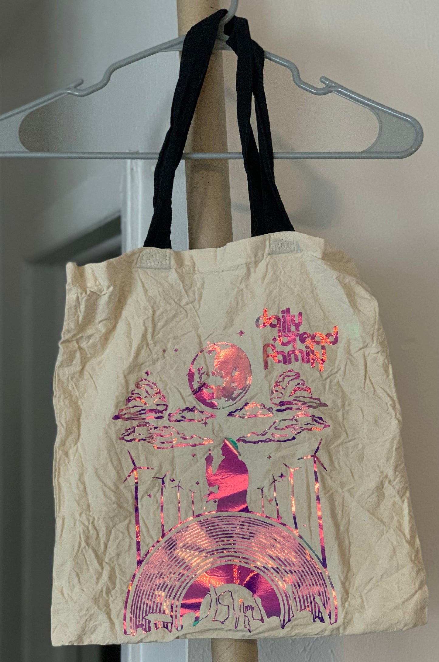 Daily Bread Family-Silhouette-Tote Bag