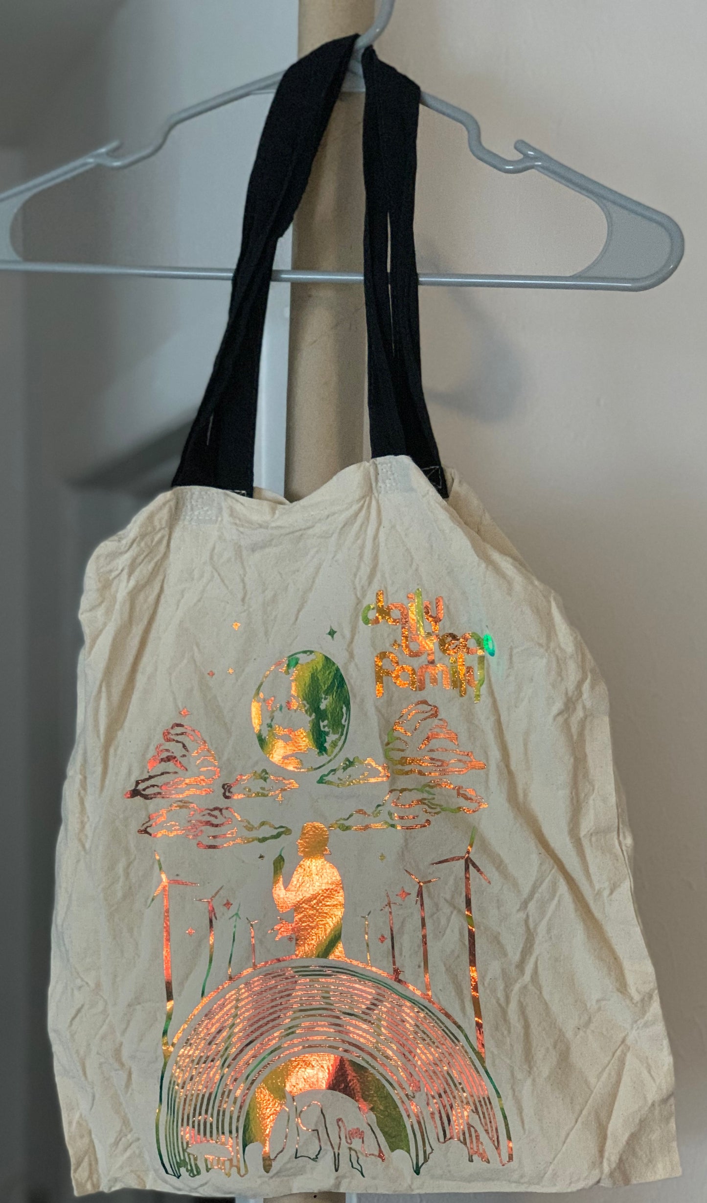Daily Bread Family-Silhouette-Tote Bag