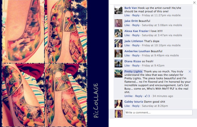 PL Album Art T-Shirt - Size Large