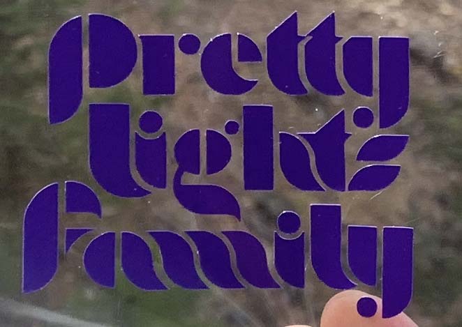 Pretty Lights Family Logo - Vinyl Decals