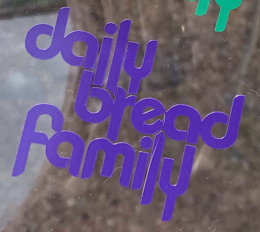 Daily Bread Family Logo - Vinyl Decals