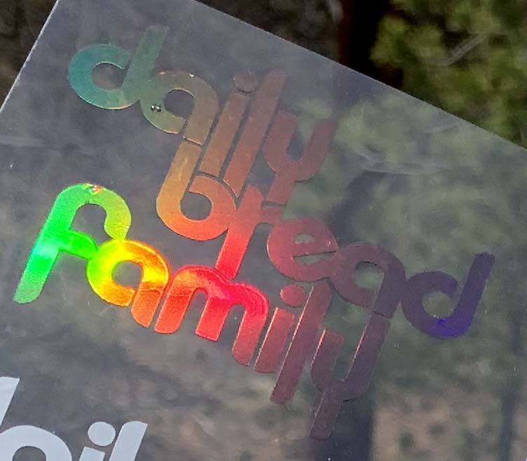 Daily Bread Family Logo - Vinyl Decals