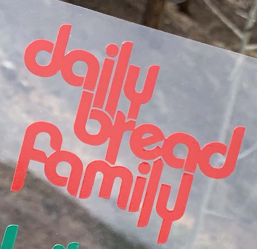 Daily Bread Family Logo - Vinyl Decals