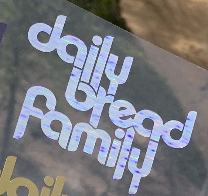 Daily Bread Family Logo - Vinyl Decals