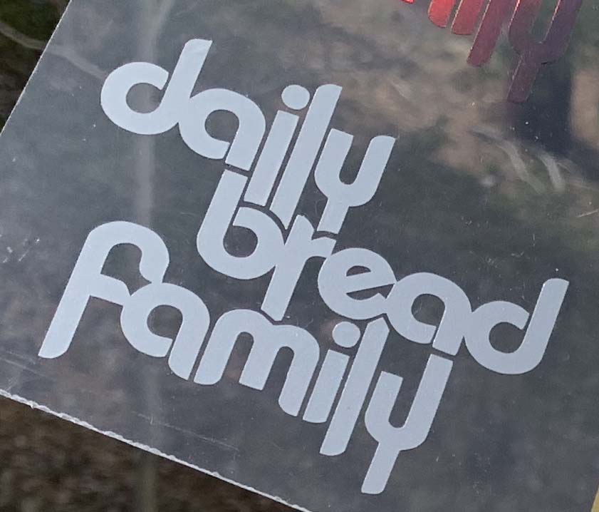 Daily Bread Family Logo - Vinyl Decals