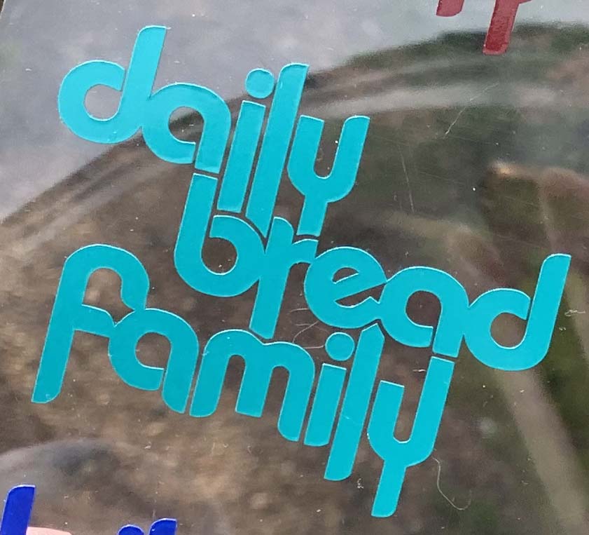 Daily Bread Family Logo - Vinyl Decals