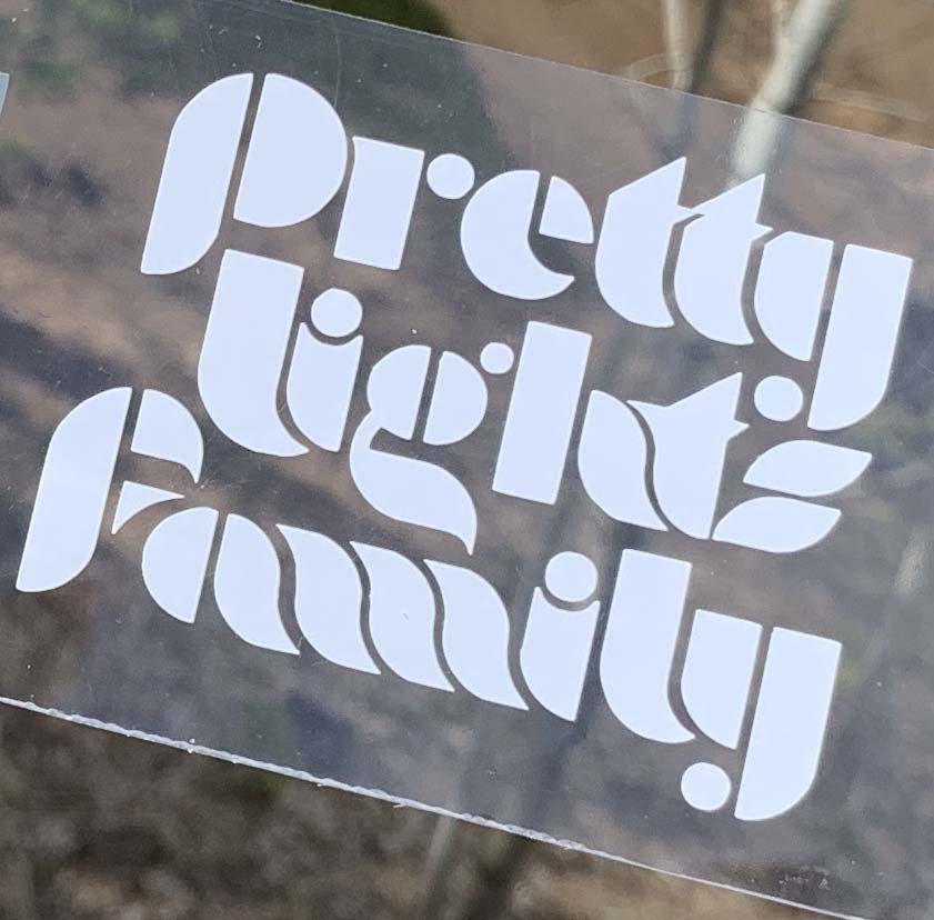 Pretty Lights Family Logo - Vinyl Decals