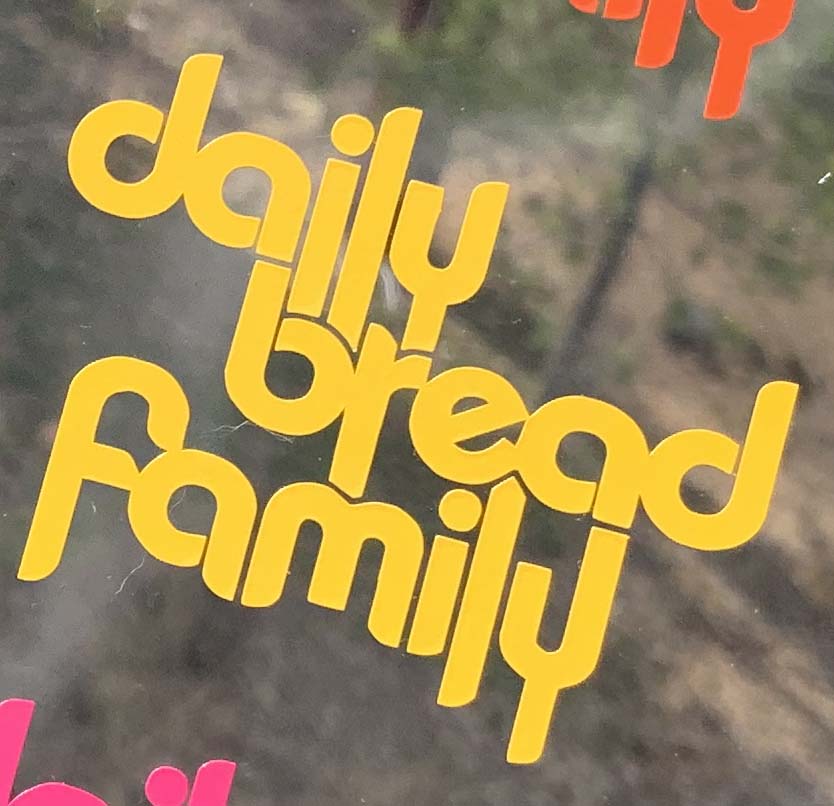Daily Bread Family Logo - Vinyl Decals