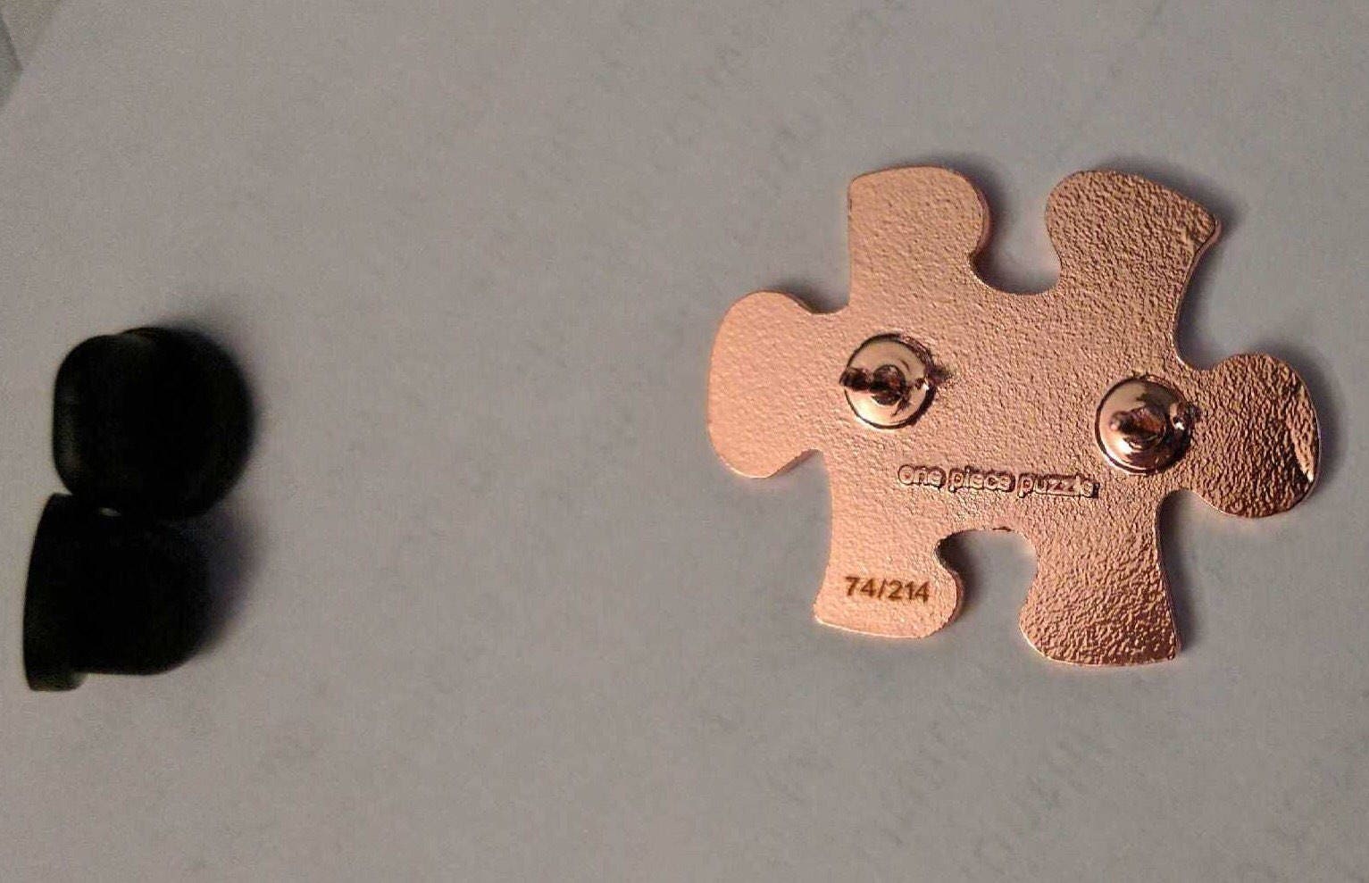 Listen- One Piece Puzzle Pin