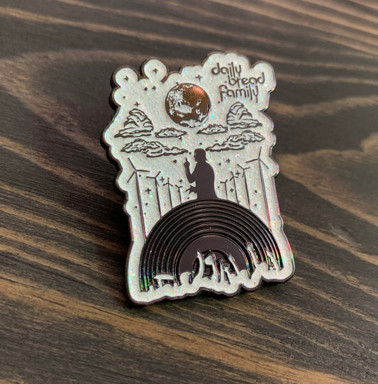 Daily Bread Family-Silhouette- Enamel Pin